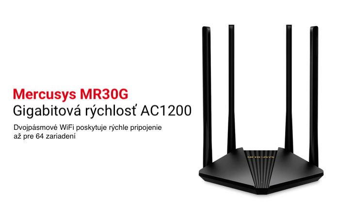 Mercusys MR30G router